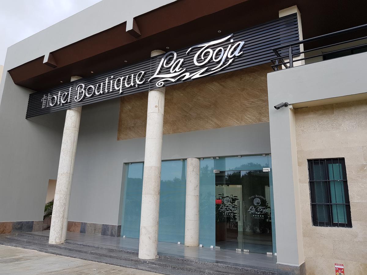 Hotel Boutique La Toja Campeche Buitenkant foto